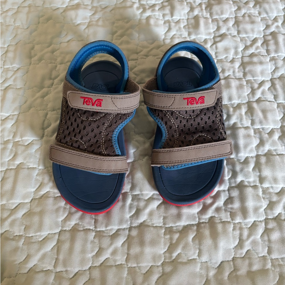 Teva Kids' Gray and Blue Sandals